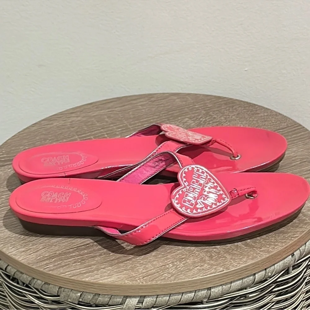 Coach Sophie Patent Sandals